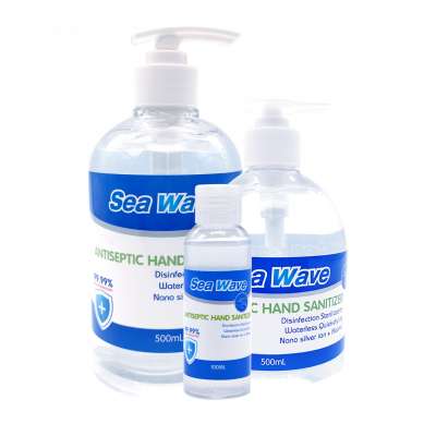 500ml 1000ml 1 gallon bottle spray packing gel spray alcohol aprobado por la FDA desinfectante para manos