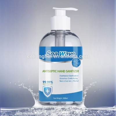 75% alcohol hand sanitiser water fast dry gel antibacterial home hand sanitizer